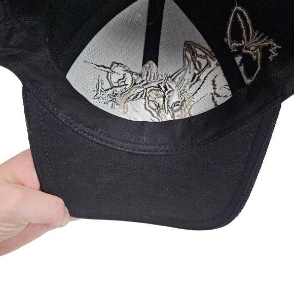 Native Pride Wolf Embroidered Cap Adjustable Fit‎ WEST Best Headwear Adjustable - Picture 12 of 14